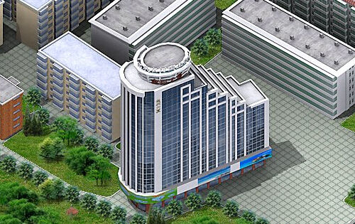 金洲大厦三维图